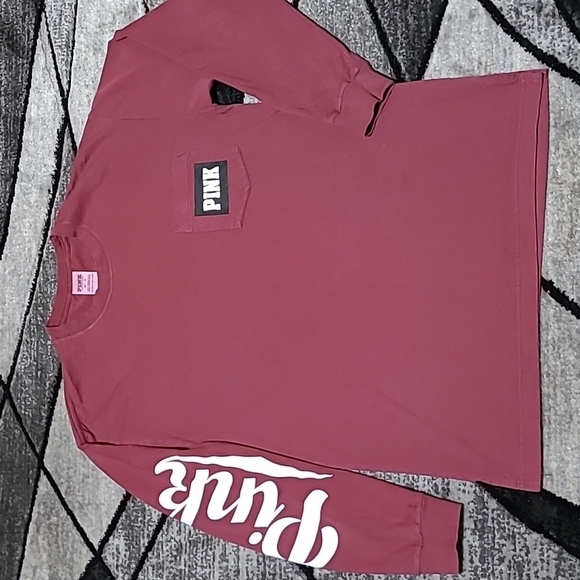 VS PINK 2015 CAMPUS LOGO POCKET TEE-SHIRT - Picture 1 of 15